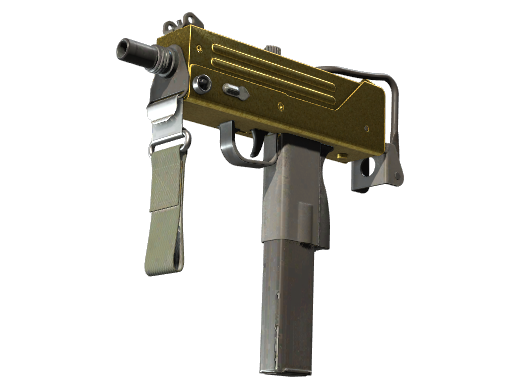Buy CS2 smg MAC-10 | Gold Brick (Factory New) skin