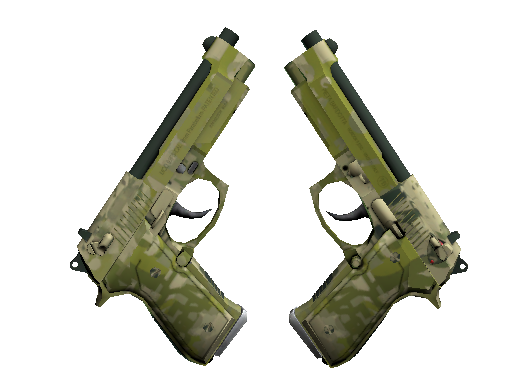 Buy CS2 pistol Dual Berettas | Switch Board (Minimal Wear) skin
