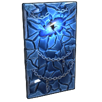 Buy Rust sheet metal door Ice Eye Door skin