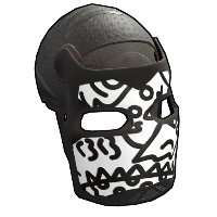 Buy Rust metal facemask Doodle Metal Facemask skin