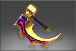 Buy Dota 2 wearable Autographed Golden Offhand Basher of Mage Skulls skin