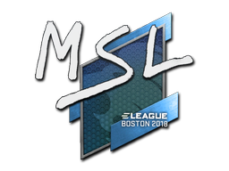 Buy CS2 sticker Sticker | MSL | Boston 2018 skin