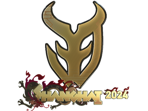 Buy CS2 sticker Sticker | 3DMAX (Gold) | Shanghai 2024 skin
