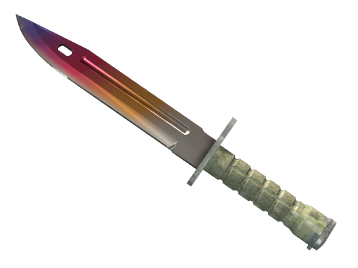 Buy CS2 knife ★ StatTrak™ Bayonet | Fade (Factory New) skin