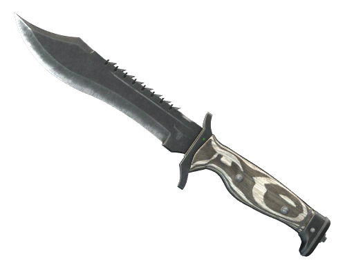 Buy CS2 knife ★ Bowie Knife | Black Laminate (Minimal Wear) skin