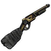 Buy Rust weapon Black Gold Pump Shotgun skin