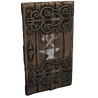 Buy Rust wooden door Artisan Wooden Door skin