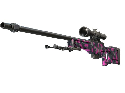 Buy CS2 sniper rifle Souvenir AWP | Pink DDPAT (Minimal Wear) skin