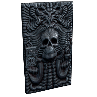 Buy Rust sheet metal door Death Metal Door skin