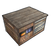 Buy Rust wooden box Sheet Metal Base Box skin