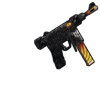 Buy Rust weapon Hellborn SMG skin