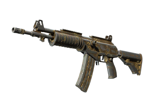 Buy CS2 rifle Souvenir Galil AR | Hunting Blind (Battle-Scarred) skin