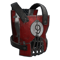 Buy Rust metal torso plate Retro Car Parts Chestplate skin