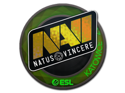 Buy CS2 sticker Sticker | Natus Vincere (Holo) | Katowice 2019 skin