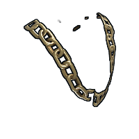 Buy Rust hide poncho Gold Chains skin