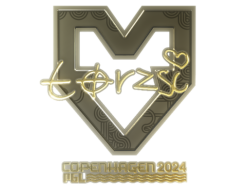 Buy CS2 sticker Sticker | torzsi (Gold) | Copenhagen 2024 skin