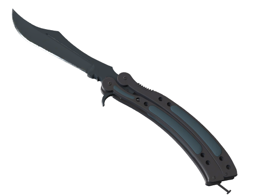 Buy CS2 knife ★ StatTrak™ Butterfly Knife | Night (Minimal Wear) skin