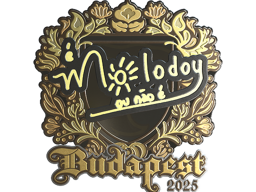 Buy CS2 sticker Sticker | molodoy (Gold) | Budapest 2025 skin