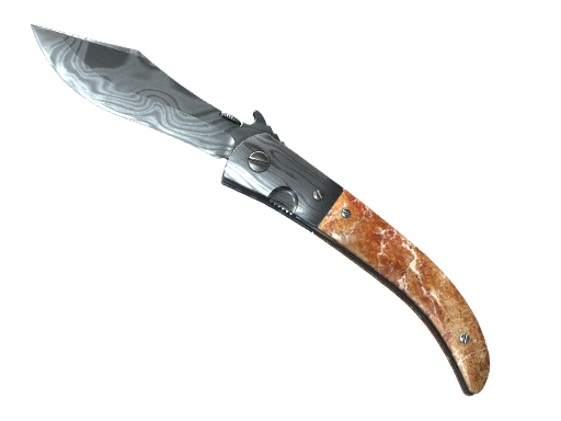 Buy CS2 knife ★ StatTrak™ Navaja Knife | Damascus Steel (Well-Worn) skin