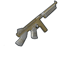 Buy Rust thompson Thundergold Thompson skin
