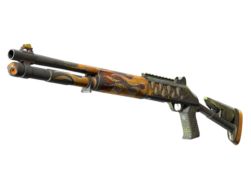 Buy CS2 shotgun StatTrak™ XM1014 | Incinegator (Battle-Scarred) skin