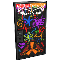 Buy Rust sheet metal door Spraycan Sheet Metal Door skin