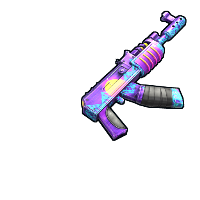 Buy Rust ak47u Retrowave AR skin