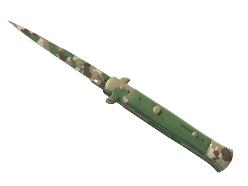 Buy CS2 knife ★ StatTrak™ Stiletto Knife | Forest DDPAT (Minimal Wear) skin