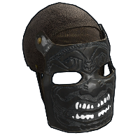Buy Rust metal facemask Aztek Night Hunter skin