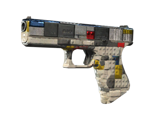 Buy CS2 pistol StatTrak™ Glock-18 | Block-18 (Battle-Scarred) skin