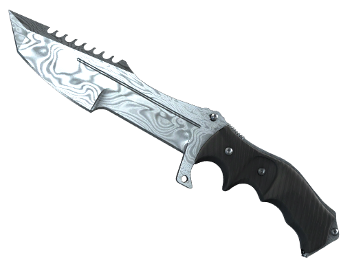 Buy CS2 knife ★ Huntsman Knife | Damascus Steel (Well-Worn) skin