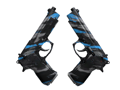 Buy CS2 pistol Dual Berettas | Shred (Minimal Wear) skin