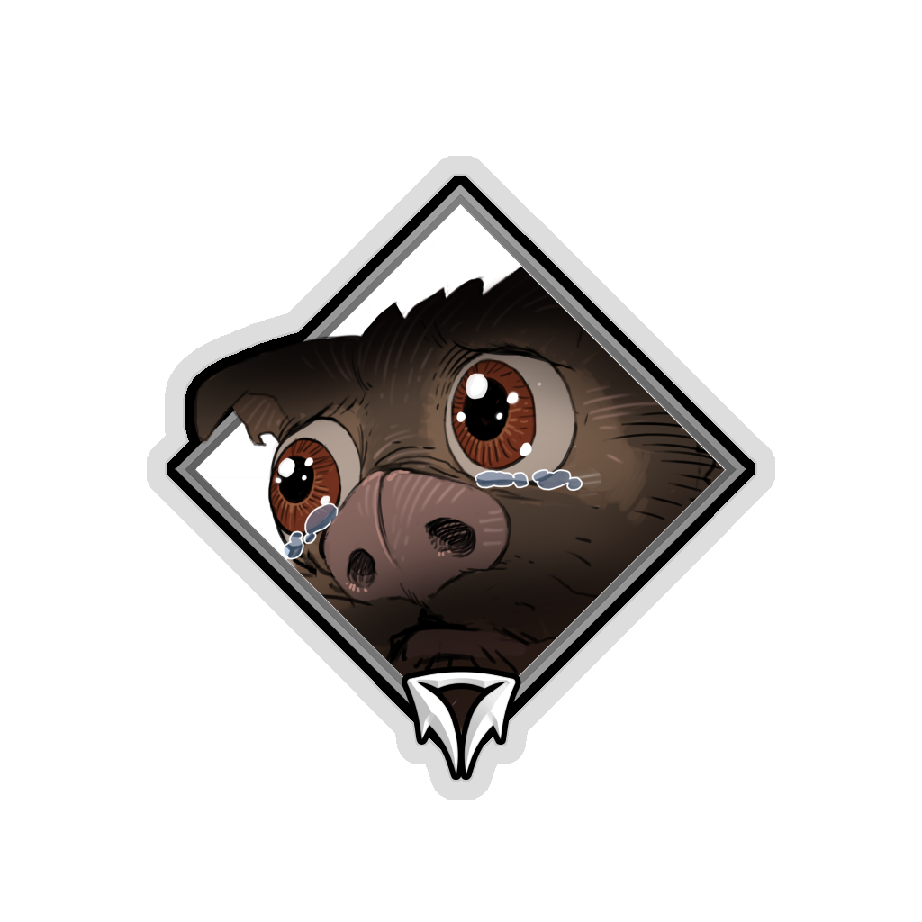 Buy Dota 2  Glitter Crownfall Sticker - Sad Snotty skin