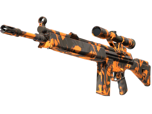 Buy CS2 sniper rifle StatTrak™ G3SG1 | Orange Crash (Factory New) skin