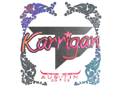 Buy CS2 sticker Sticker | karrigan (Holo) | Austin 2025 skin