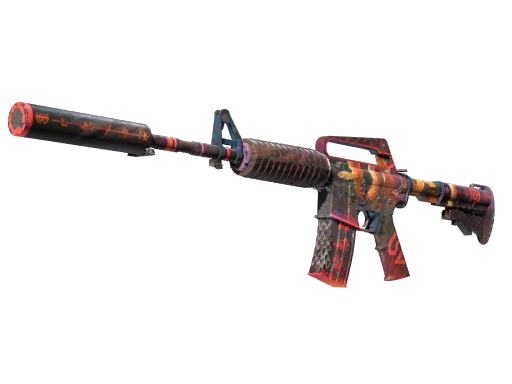 Buy CS2 rifle Souvenir M4A1-S | Welcome to the Jungle (Battle-Scarred) skin