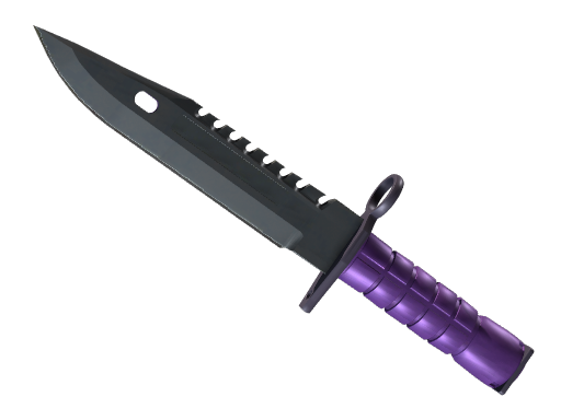 Buy CS2 knife ★ StatTrak™ M9 Bayonet | Ultraviolet (Minimal Wear) skin