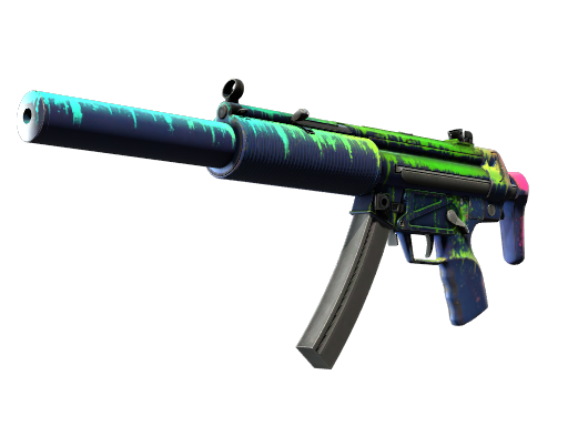 Buy CS2 smg MP5-SD | Phosphor (Well-Worn) skin