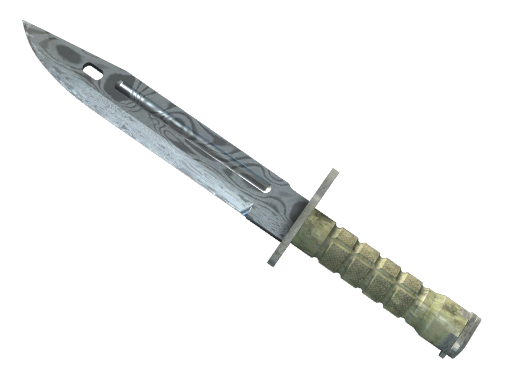 Buy CS2 knife ★ Bayonet | Damascus Steel (Minimal Wear) skin