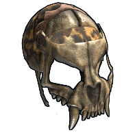 Buy Rust metal facemask Neanderthal Facemask skin