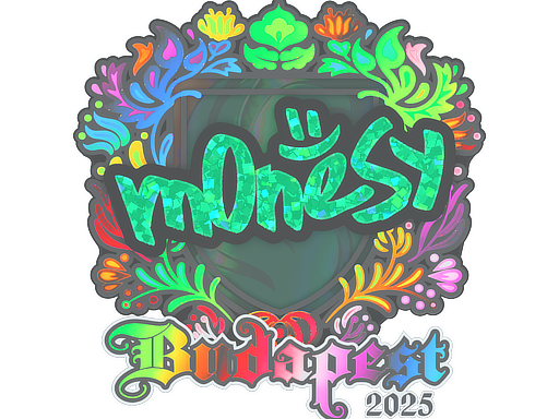 Buy CS2 sticker Sticker | m0NESY (Holo) | Budapest 2025 skin