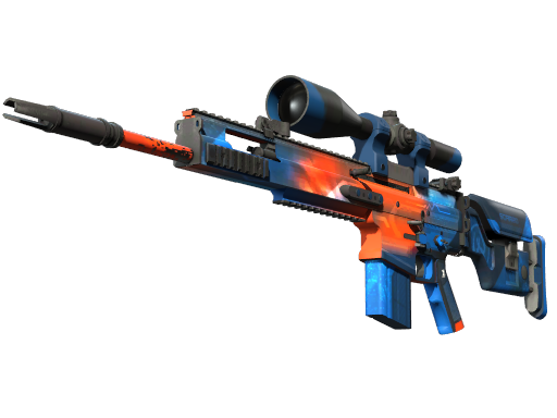 Buy CS2 sniper rifle StatTrak™ SCAR-20 | Cardiac (Minimal Wear) skin