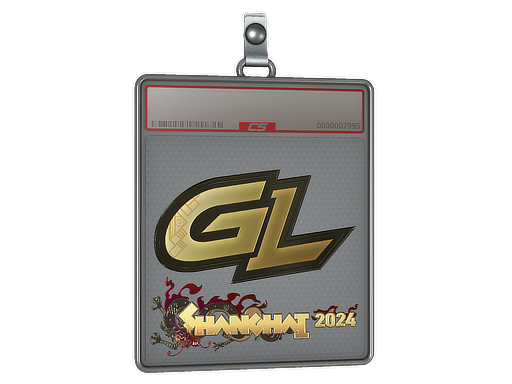 Buy CS2 charm Sticker Slab | GamerLegion (Gold) | Shanghai 2024 skin