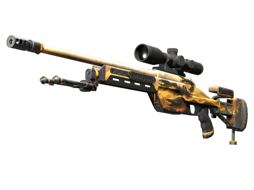 Buy CS2 sniper rifle Souvenir SSG 08 | Death Strike (Battle-Scarred) skin