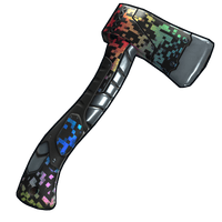 Buy Rust weapon Pixel Decay Hatchet skin