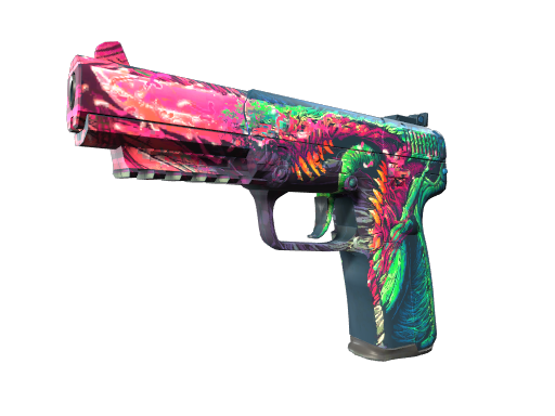 Buy CS2 pistol StatTrak™ Five-SeveN | Hyper Beast (Minimal Wear) skin