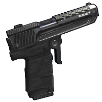 Buy Rust semi auto pistol Blackout SAP skin