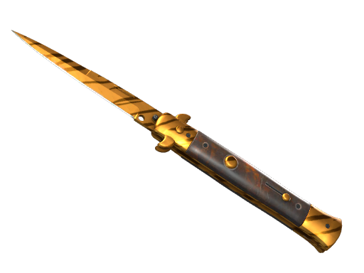 Buy CS2 knife ★ StatTrak™ Stiletto Knife | Tiger Tooth (Minimal Wear) skin