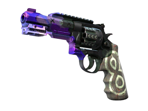 Buy CS2 pistol R8 Revolver | Crazy 8 (Well-Worn) skin