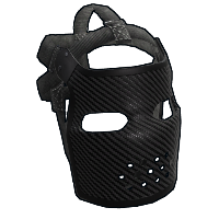 Buy Rust metal facemask Carbon Facemask skin